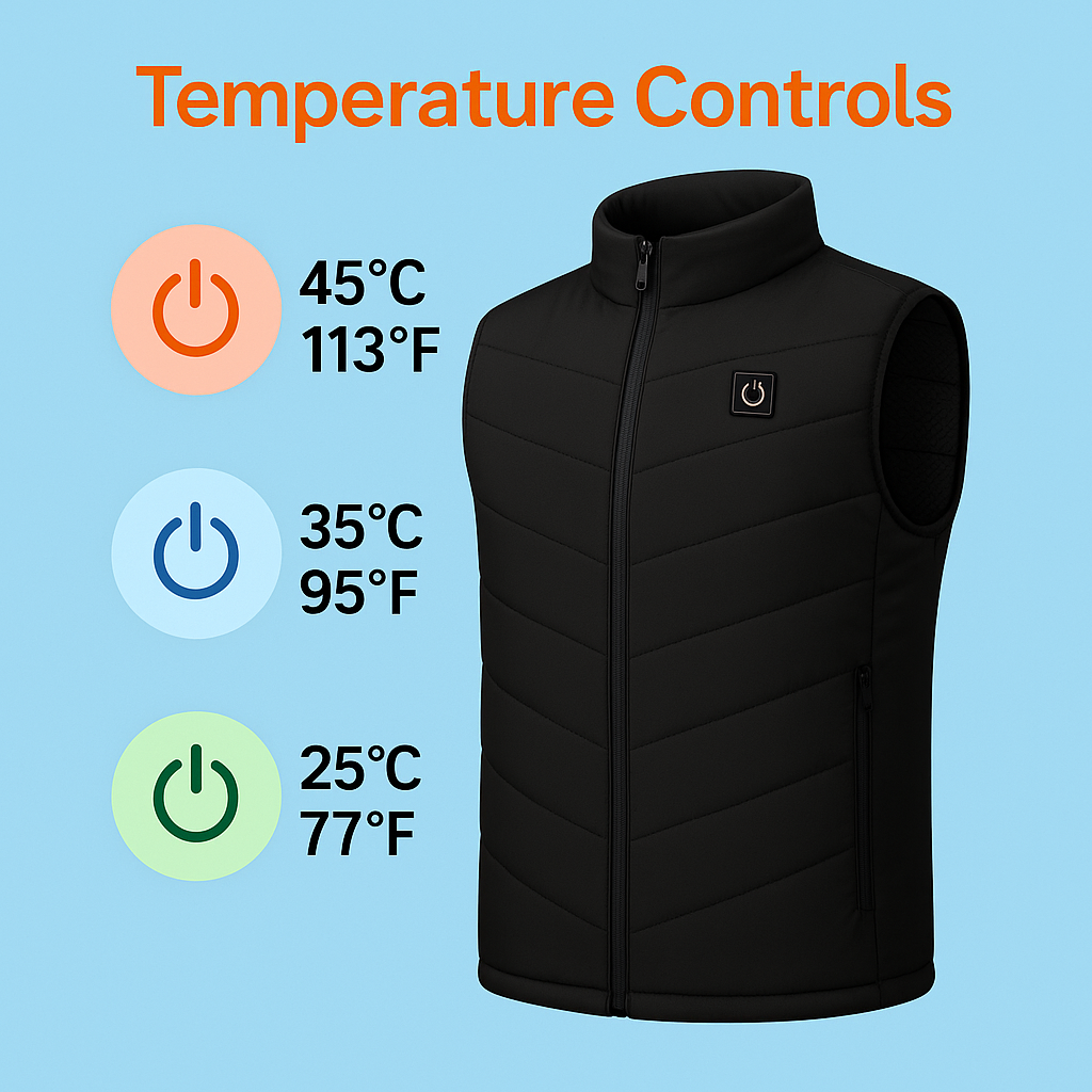 Cozy USB Heated Winter Vest