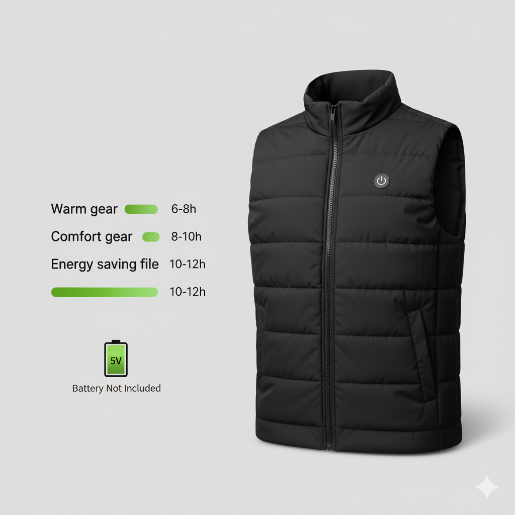 Cozy USB Heated Winter Vest