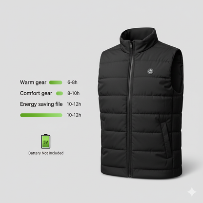 Cozy USB Heated Winter Vest